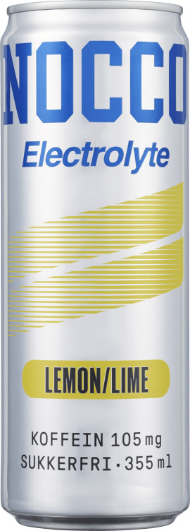 Nocco Electrolyte Lemon Lime u/Sukker 355ml boks