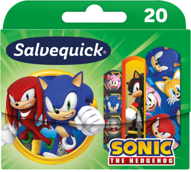 Barneplaster Sonic 20stk Salvequick