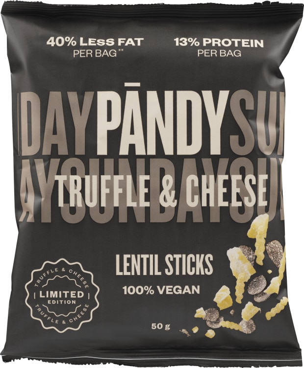 Linsechips Truffle&Cheese 50g Pändy