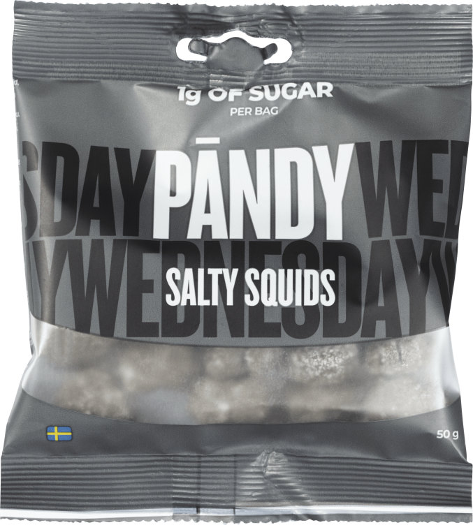 Candy Salty Squids 50g Pändy