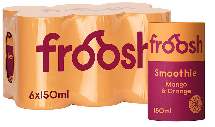 Froosh Shorty Mango&Appelsin 150mlx6 boks