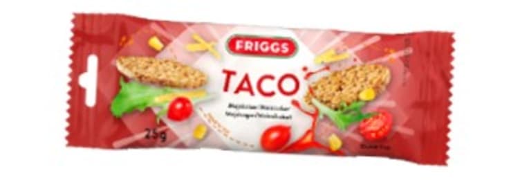 Maiskaker Taco glutenfri 25g Friggs