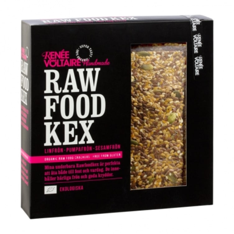 Rawfood Kex Økol 170g Renee Voltaire