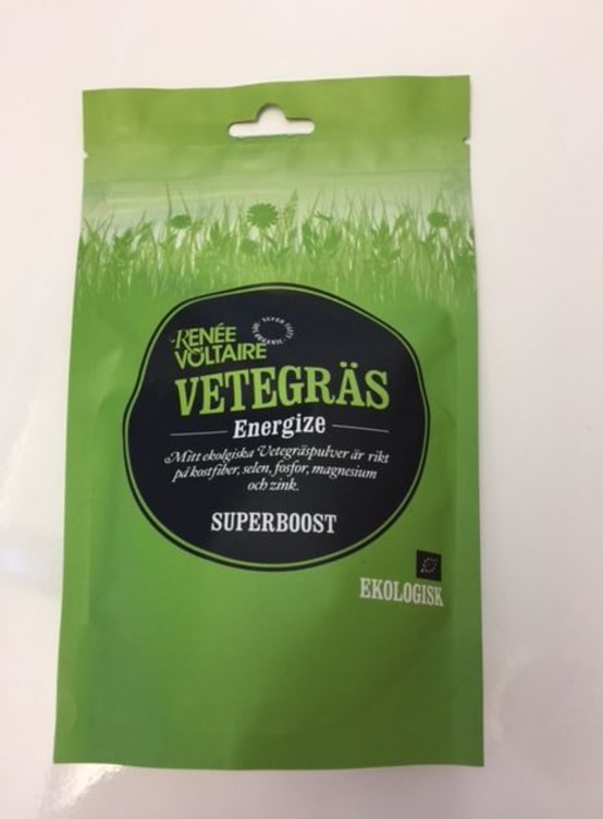 Hvetegress Pulver Økol glutenfri 100g