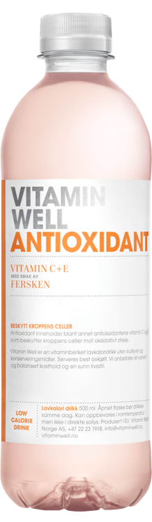 Vitamin Well Antioxidant 0,5l flaske