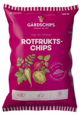 Rotfruktschips