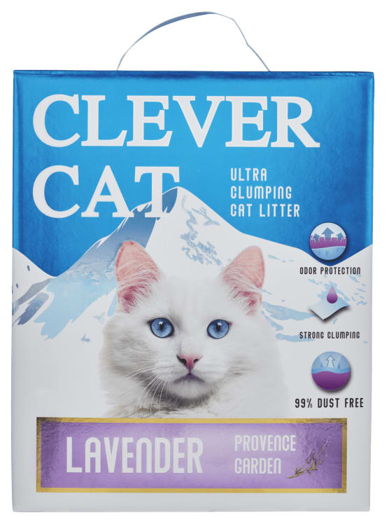 Bilde av Kattesand Lavender 6l Clever Cat