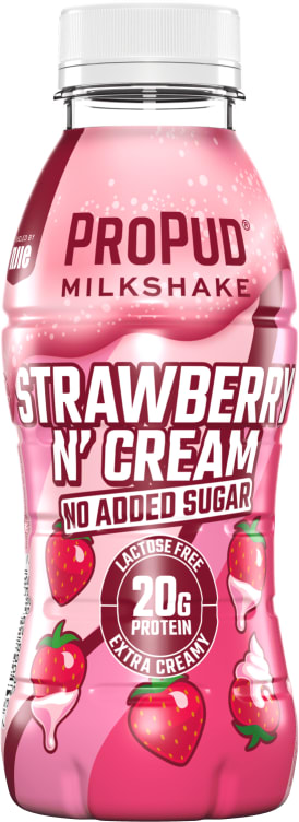 Bilde av Propud Milkshake Strawberry 330ml