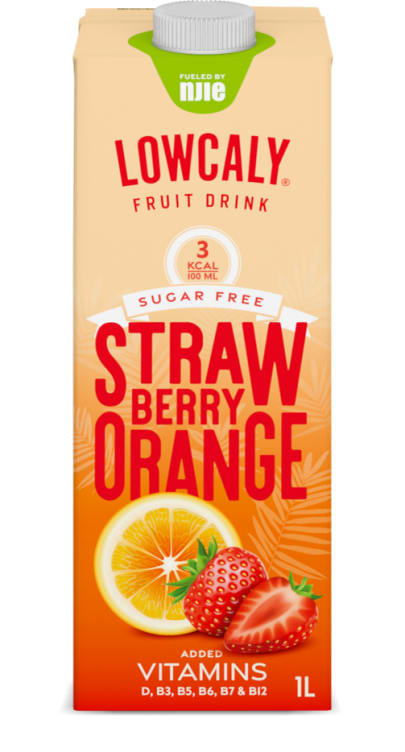 Bilde av Lowcaly Strawberry&Orange 1l