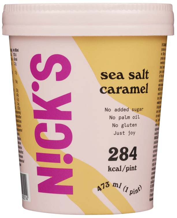 Nick's Iskrem Sea Salt Caramel 473ml