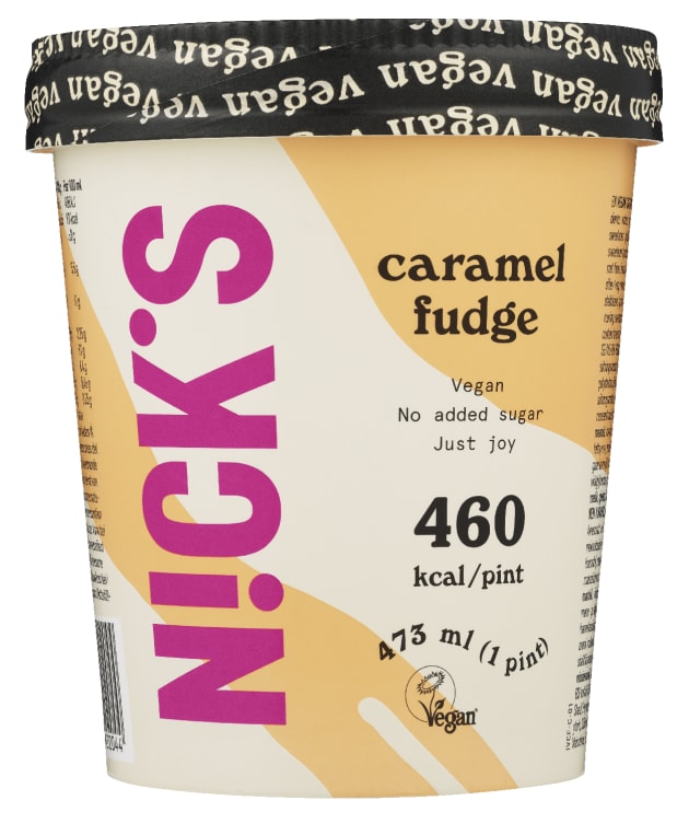 Nick's Vegan Is Caram Fudge 473ml