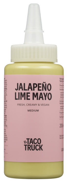 Product Image for Jalapeno Lime Mayo 200ml El Taco Truck