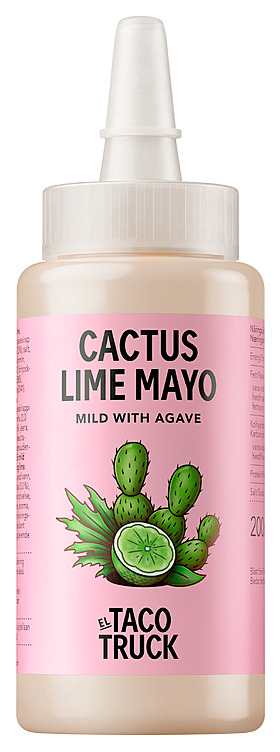 Cactus Lime Mayo 200ml El Taco Truck