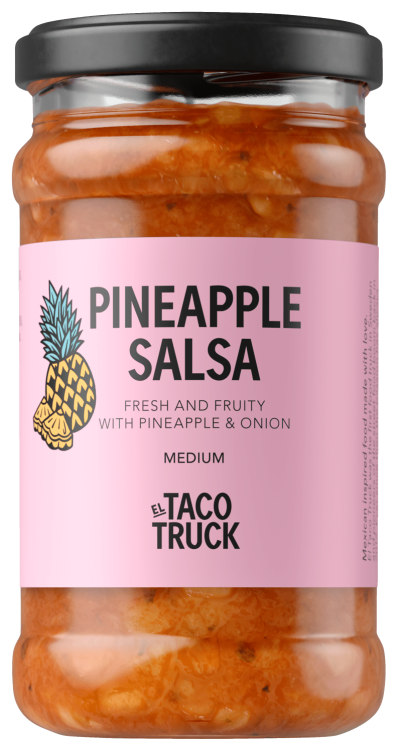 Product Image for Ananas Salsa Medium 215g El Taco Truck