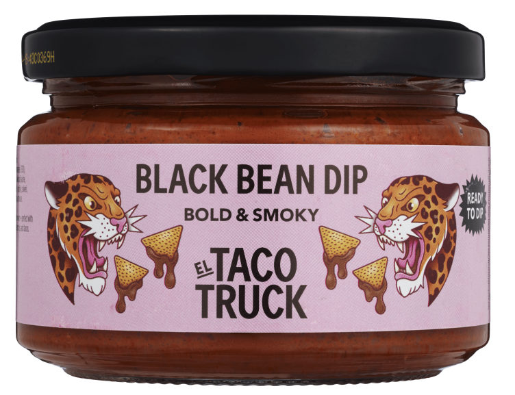 Black Bean Dip Gluten Free 250g El Taco Truck