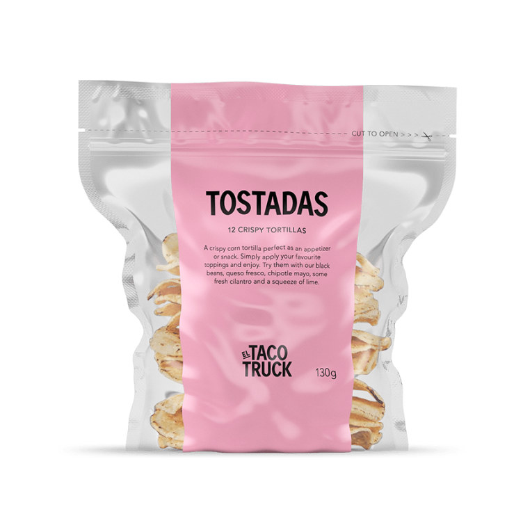 Tostadas Tortilla 130g El Taco Truck