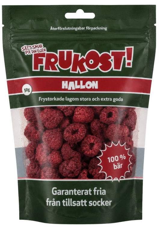 Bringebær Frysetørket 50g
