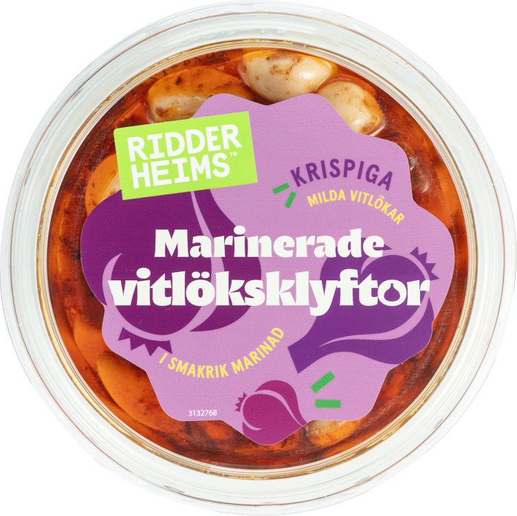 Hvitløksfedd Marinert 160g