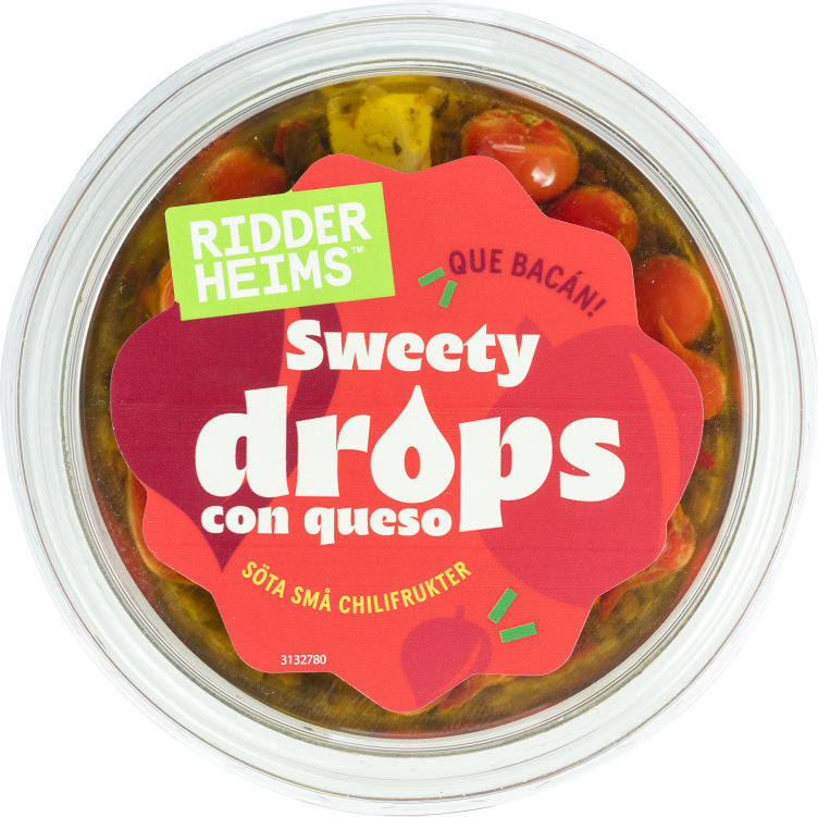 Sweety Drops m/Ost 120g Ridderheims