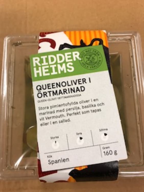 Bilde av Queenoliven Urtemarinade 160g Ridderheims