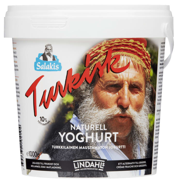 Yoghurt Tyrkisk 10% 1kg Salakis