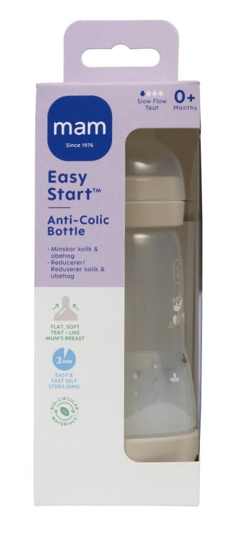 Tåteflaske Anti-Kolikk 260ml Mam