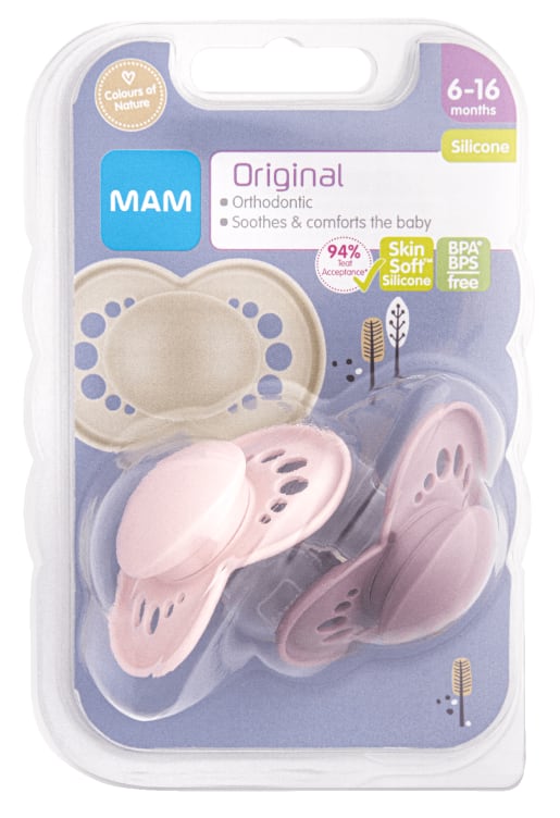 Product Image for Narresmokk Orig 6-16m Silk 2stk Blister Mam