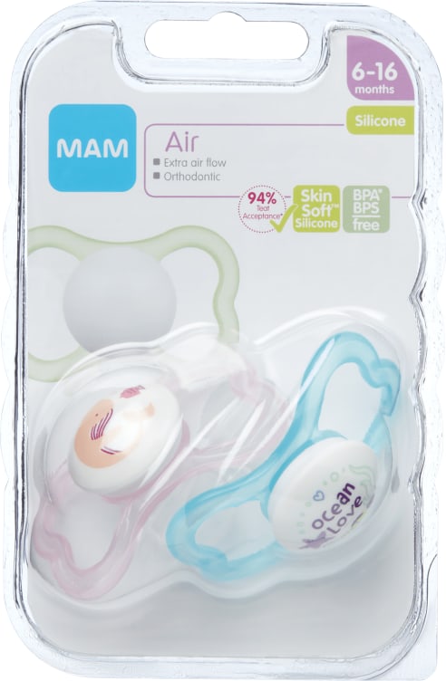 Narresmokk Air 6-16m Silk 2stk Mam