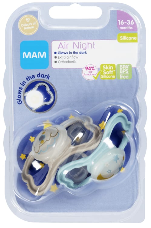 Bilde av Narresmokk Air Night 16-36m 2stk Blister