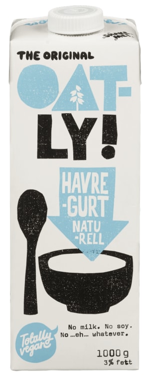 Havregurt Naturell 1kg Oatly