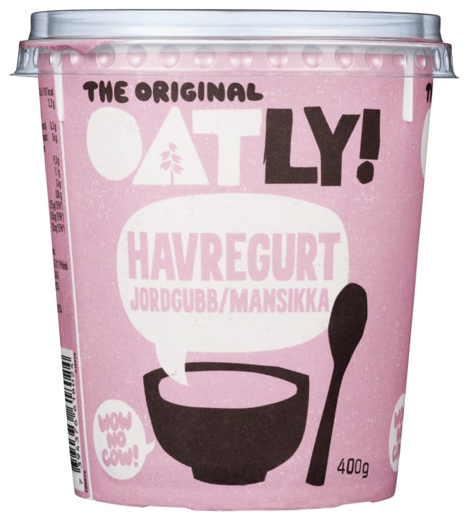 Havregurt Jordbær 400g Oatly