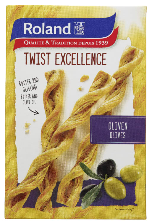 Bilde av Brødpinner Twist Oliven 100g Roland