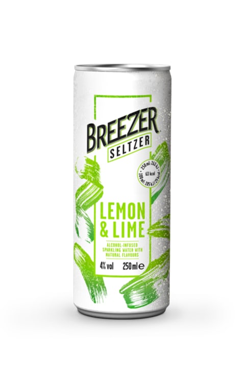 Bacardi Breezer Seltzer Lemon&Lime 0,25l boks