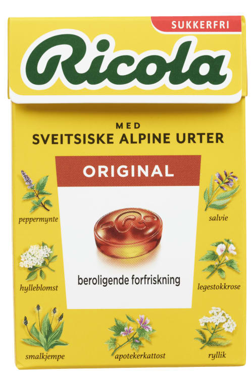 Product Image for Ricola Original Sukkerfri 50g