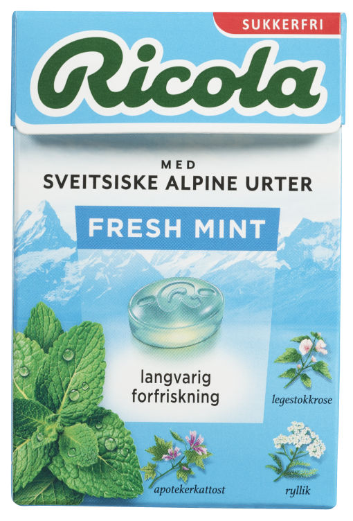 Product Image for Ricola Fresh Mint 50g Sukkerfri