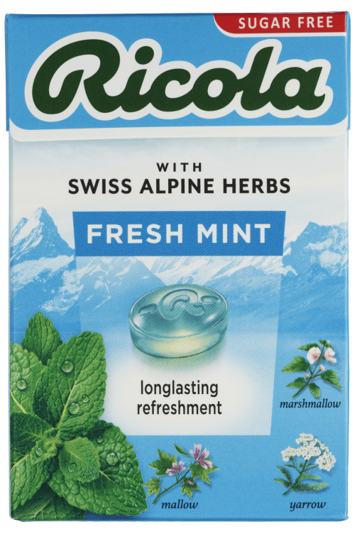 Ricola Fresh Mint Sukkerfri 50g