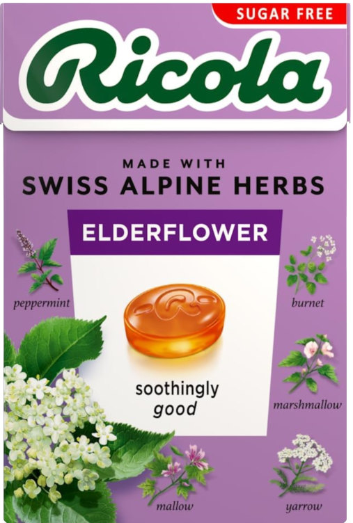 Ricola Elderflower 50g