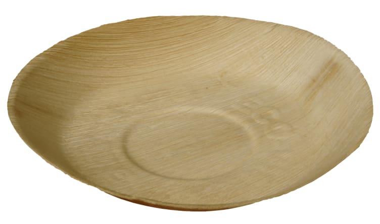 Palmebladtallerken Ø22cm 25stk Naturesse