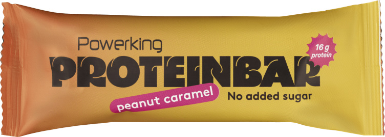Product Image for Powerking Proteinbar Peanøtt&Karamell 55g