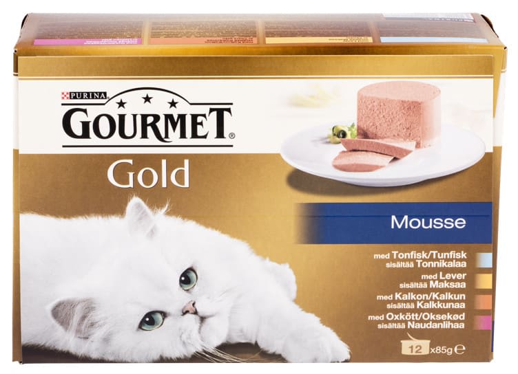 Product Image for Gourmet Mousse 12x85g Purina