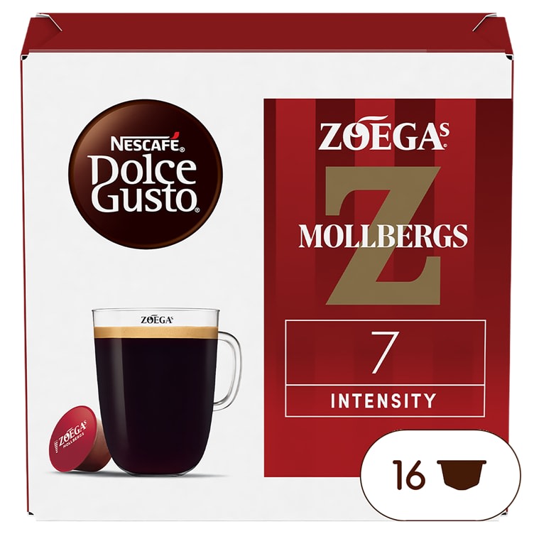 Mollbergs Zoegas 16kapsler Dolce Gusto