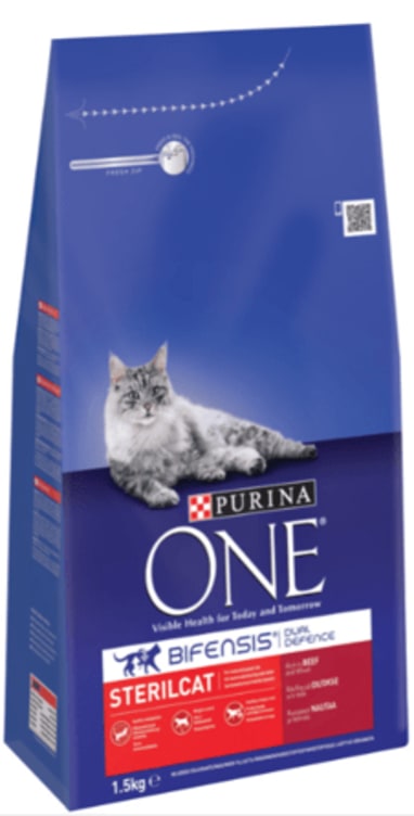 Purina One Bifensis Steril 1,5kg