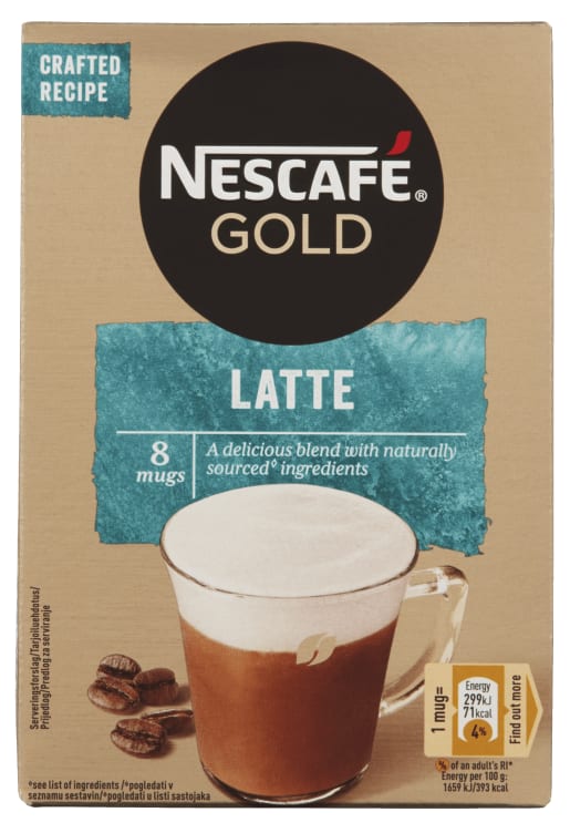 Latte 8pos Nescafe