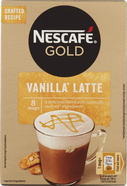 Cafe Vanilla 8pos Nescafe