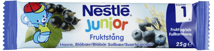 Junior Fruktstang Blåbær 25g Nestle