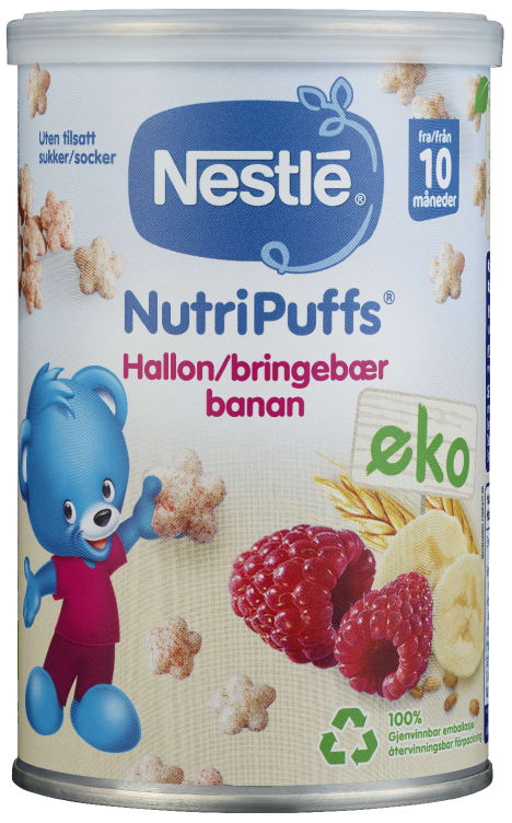 Naturnes Nutripuff Rasberry 35g Nestle