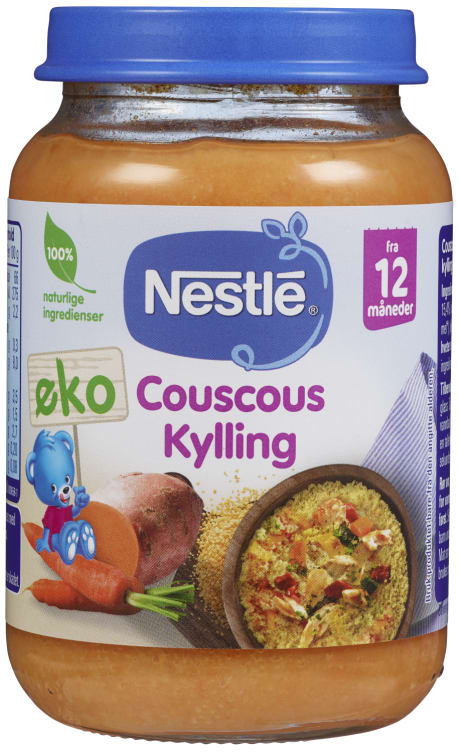 Bilde av Couscous&Kylling 12mnd 190g Nestle