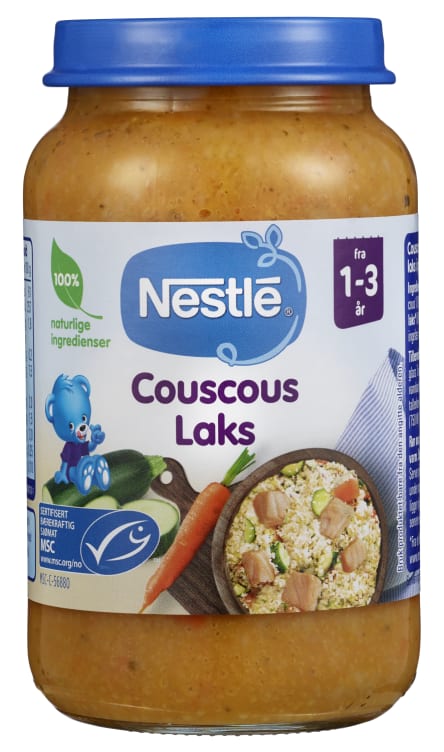 Couscous&Laks 1-3år 220g Nestle