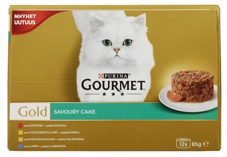 Bilde av Gourmet Gold Savoury Cake 1020g Purina