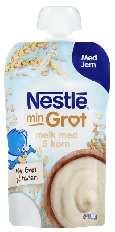 Bilde av Min Grøt 5-Korn 6mnd 110g Nestle